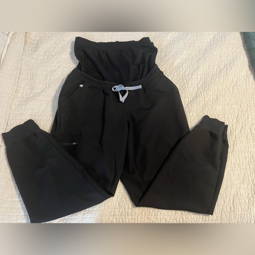 Figs Maternity Scrub Pants Like New